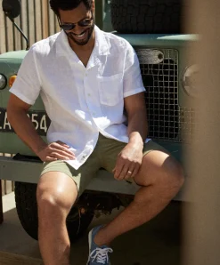 Men Outerknown Shirts<Linen S/S Camp Shirt