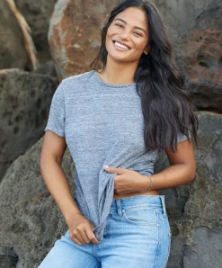 Women Outerknown Tees & Tanks<Offshore Linen Tee