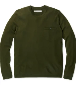 Men Outerknown Sweaters<Palisades Pocket Crew