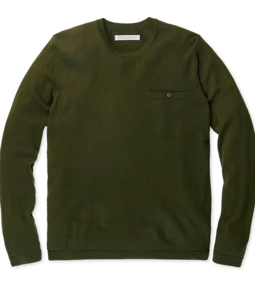 Men Outerknown Sweaters<Palisades Pocket Crew