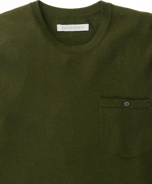 Men Outerknown Sweaters<Palisades Pocket Crew