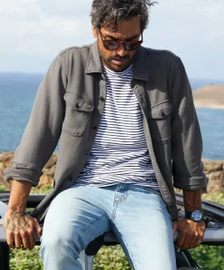 Men Outerknown Tees<Saltwater Slub Pocket Tee
