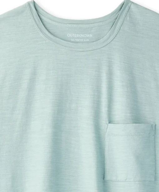 Men Outerknown Tees<Saltwater Slub Pocket Tee