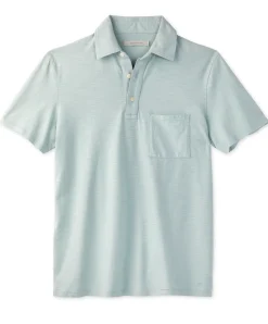 Men Outerknown Polos & Henleys<Saltwater Slub Polo