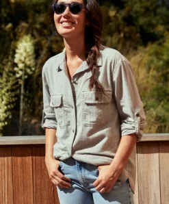 Women Outerknown Shirts<Scout Flannel Shirt