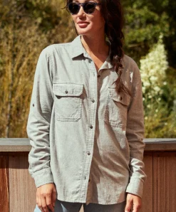Women Outerknown Shirts<Scout Flannel Shirt