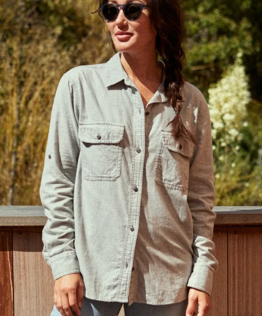 Women Outerknown Shirts<Scout Flannel Shirt