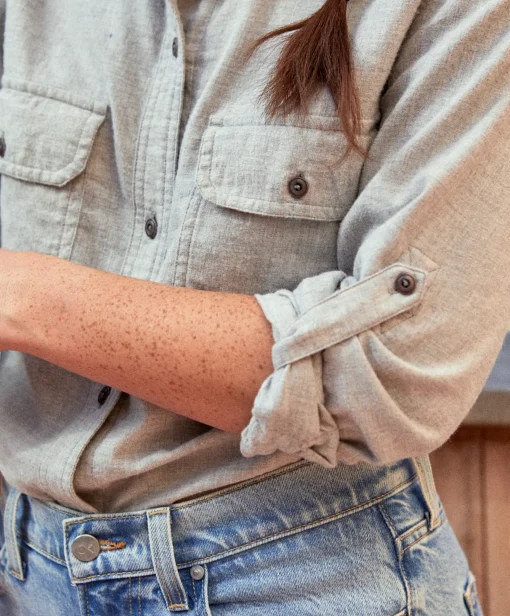 Women Outerknown Shirts<Scout Flannel Shirt