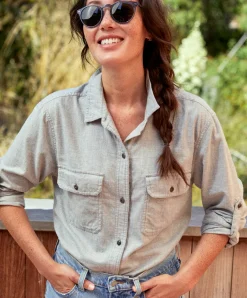 Women Outerknown Shirts<Scout Flannel Shirt