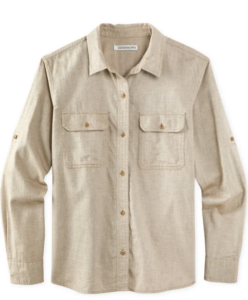 Women Outerknown Shirts<Scout Flannel Shirt