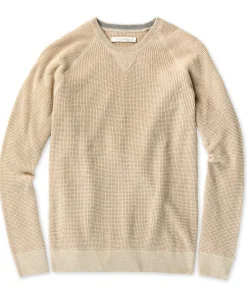 Men Outerknown Sweaters<Shelter Waffle Crew