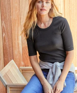 Women Outerknown Tees & Tanks<Sojourn Ribbed Tee