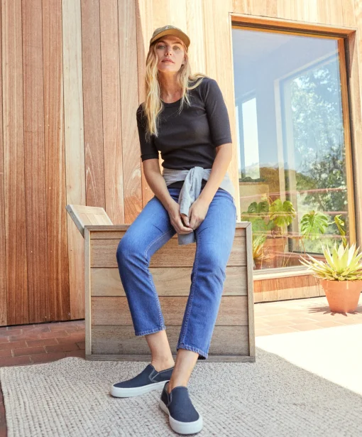 Women Outerknown Tees & Tanks<Sojourn Ribbed Tee