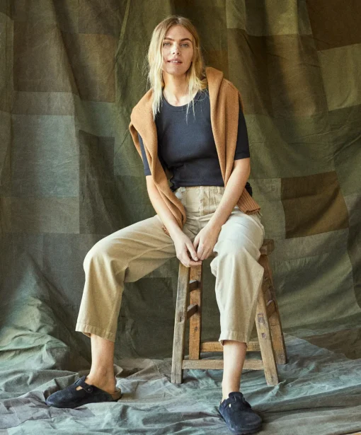 Women Outerknown Tees & Tanks<Sojourn Ribbed Tee