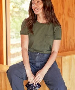 Women Outerknown Tees & Tanks<Sojourn Shrunken Pocket Tee