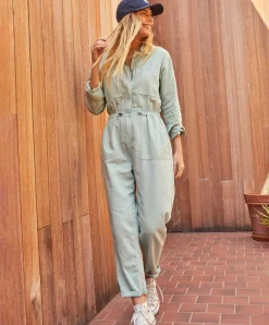 Women Outerknown Jumpsuits<Station Cinched Jumpsuit