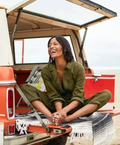 Women Outerknown Jumpsuits<Station Utility Jumpsuit