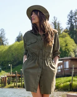 Women Outerknown Dresses & Skirts<The Traveler Shirt Dress