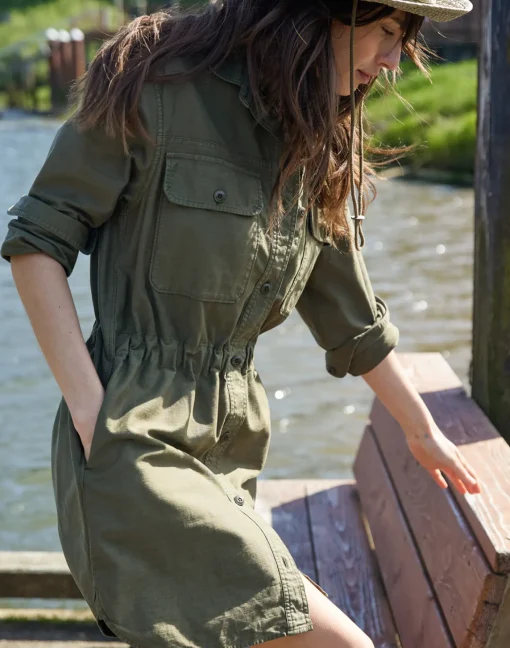 Women Outerknown Dresses & Skirts<The Traveler Shirt Dress