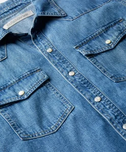 Men Outerknown Shirts<Westerly Denim Shirt