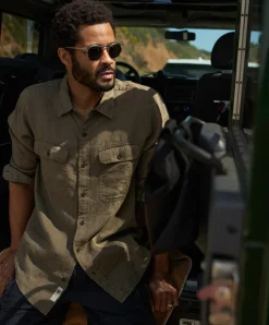 Men Outerknown Shirts<Windward Linen Shirt